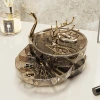 Self-designed Swan Dream Desktop jewelry Box, cross-border large-capacity stud earrings, earrings and jewelry storage box Specification image